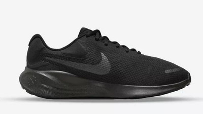 Nike Revolution 7 Running Shoes Black Off Black FB8501-001 Men's Sz 13 Wide New