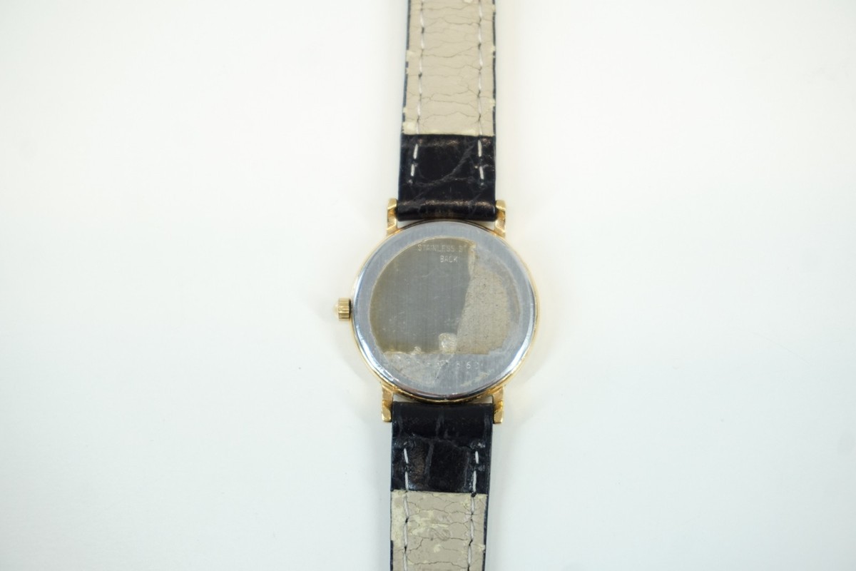 Longines Presence Quartz 153 Swiss 6798 20mm Gold Dial Women's