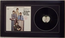 Album Frame for 12" LP Vinyl Album and Album Sleeve Black Frame & Black White...