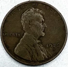 1926-S Lincoln Cent Nice Original VF Very Fine 1 Cent Penny US Coin - ST688