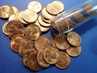 1956 P Lincoln Cent BU roll...RED RED RED...GEM GEM GEM !!
