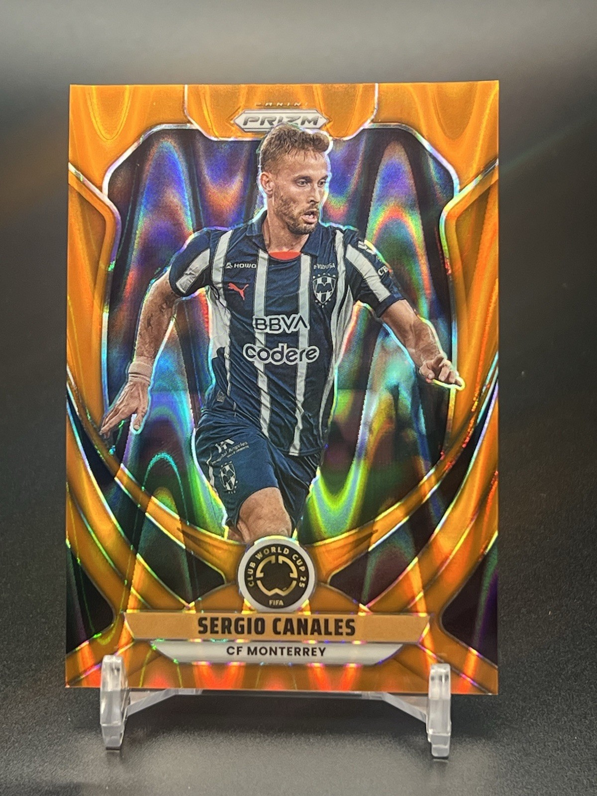 2025 Prizm FIFA Sergio Canales Orange /199