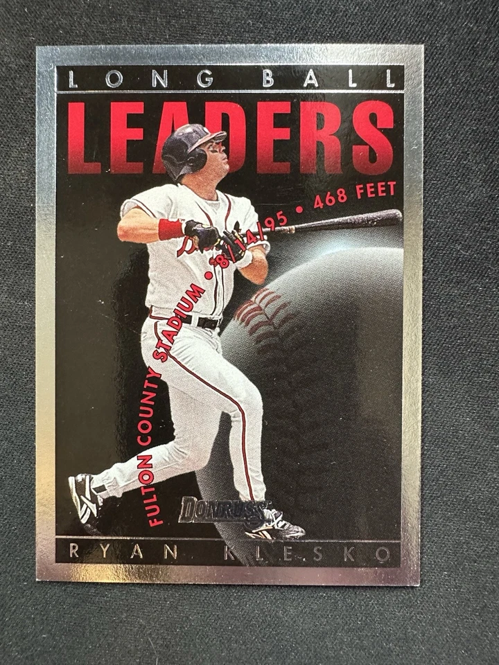 LOTE 25 CARTÕES RYAN KLESKO NOVATOS, CARTAS DA LIGA MENOR ATLANTA BRAVES + CARTÃO #'D - Imagem 2 de 3