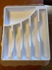 STERLITE SILVERWARE FLATWARE ORGANIZER TRAY UTENSILS STORAGE  BRAND NEW