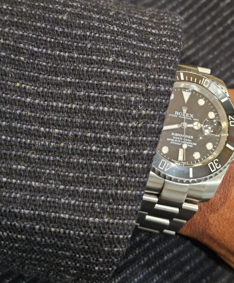 Chaqueta Abrigo Blazer 40R Lana Cachemira Doble Ventilación Puños de Trabajo Invierno Foto 3 de 4