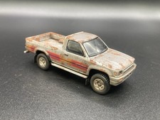 1994 Toyota Hilux 4x4 Pickup Rusty Weathered Barn Find 164 Diecast Custom Truck
