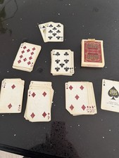 Vintage Las Vegas Golden Nugget Gambling Hall Playing Cards Used Cut Ends