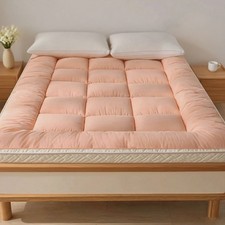Mattress with checkered three-dimensional edges, 4 colors, Full size