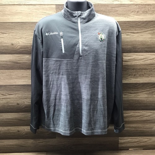 Polo Pullover Columbia Golf Boston Celtics 1/4 Cremallera Talla XL Para Hombre Gris. H2 - Imagen 13 de 17