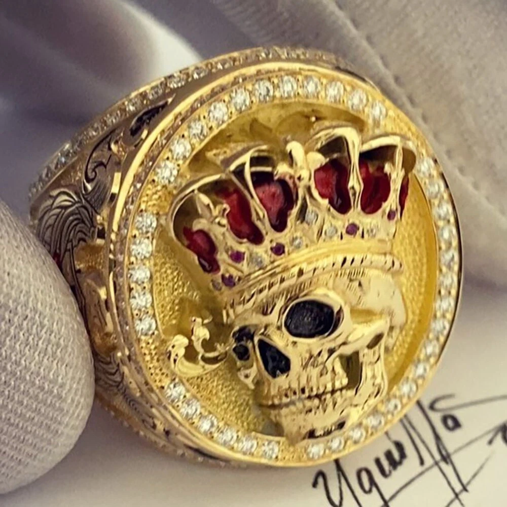 Skull king hotsell ring