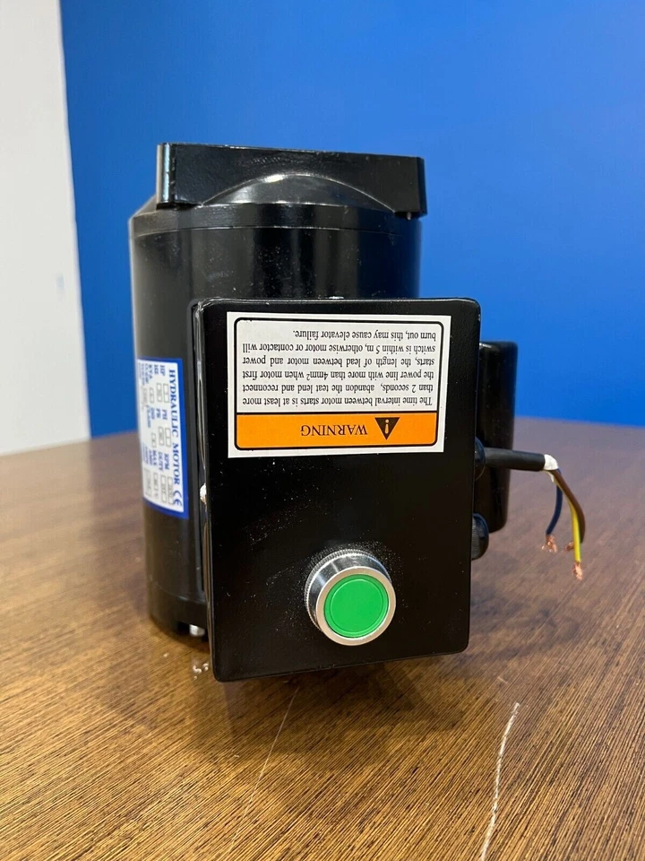 three phase 2.2kw 9 spins Hydraulic spline motor 2800rpm vehicle CAR lift hoist - Image 4 of 4