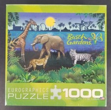 Busch Gardens Eurographics 1000 Piece Jigsaw Animal Puzzle brand new / sealed