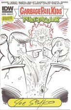 Garbage Pail Kids Trump / Hillary Debate Hand Drawn Sketch Comic Book Joe Simko Garbage Pail Kids Trump / Hillary Debate Hand Drawn Sketch Comic Book Joe Simko