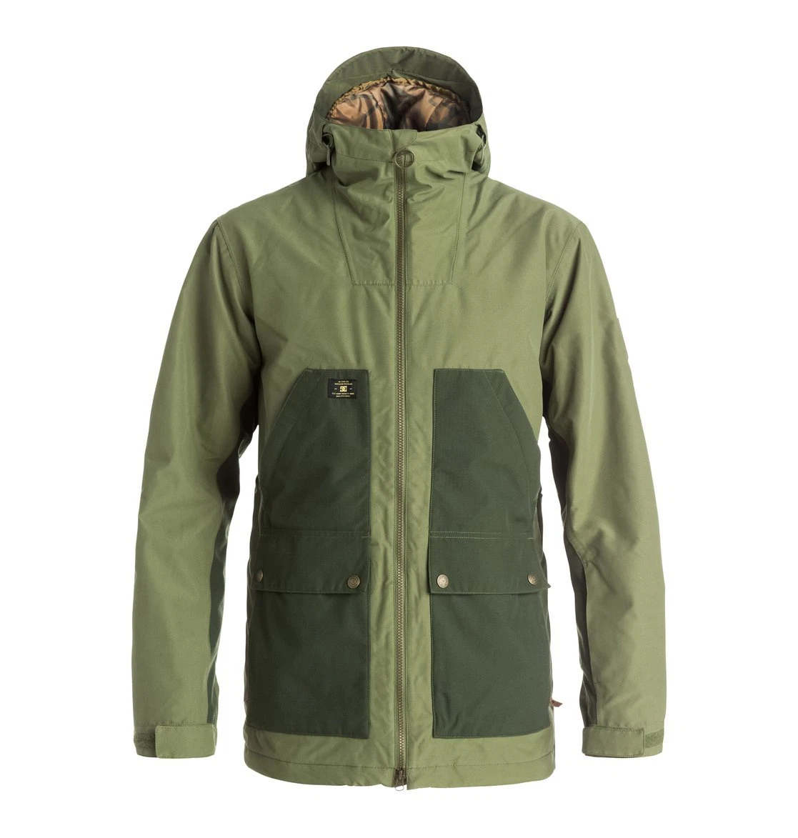 DC Men's SUMMIT Snow Jacket - GPH0 - Large - NWT