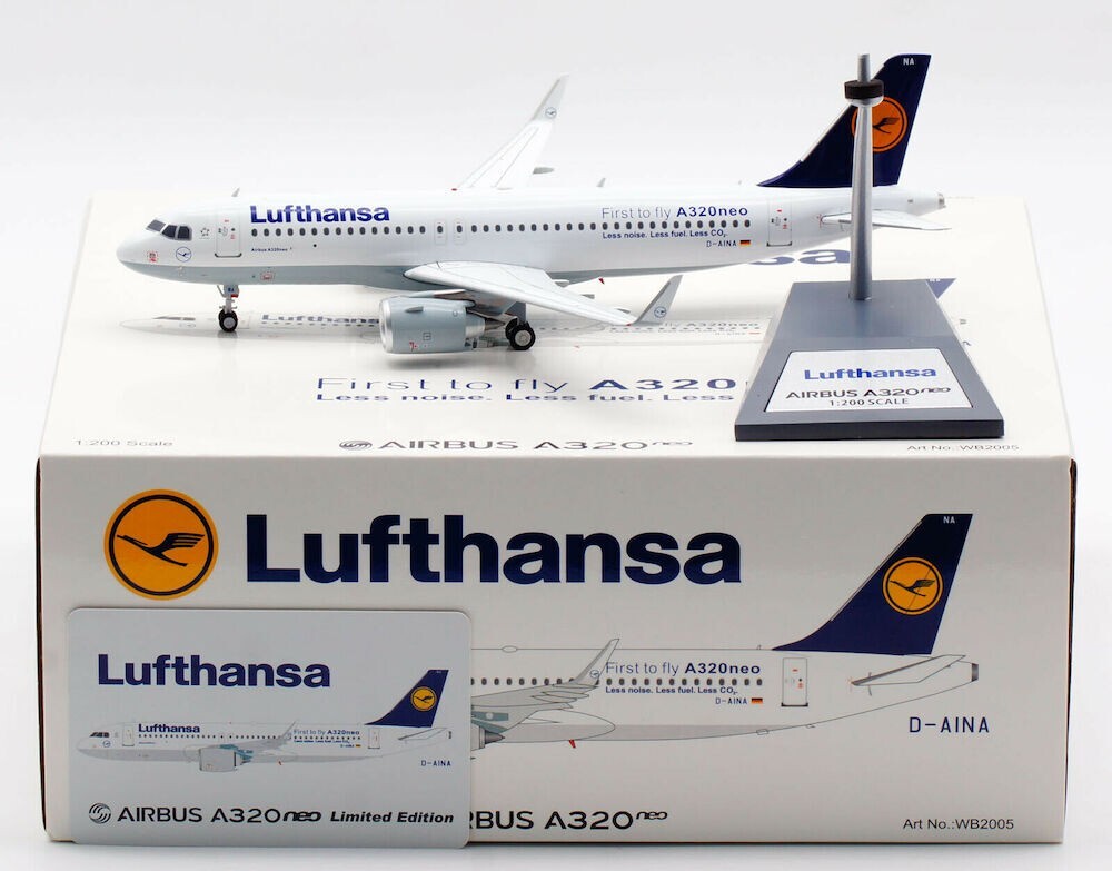 ルフトハンザ A320neo D-AINZ 1/400 お取り寄せ商品】1/400 A320neo ルフトハンザドイツ航空「Loveha