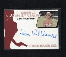 James Bond Archives 2014 Auto Autograph WA46 Jan Williams as Masseuse