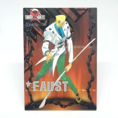 056 FAUST Guilty Gear X CARD ARC SYSTEM WORKS Arcade GAME SAMMY Japan TCG