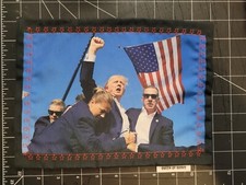 Queen of Hanks HANK Everyday Carry EDC Handkerchief Trump They Missed DJT