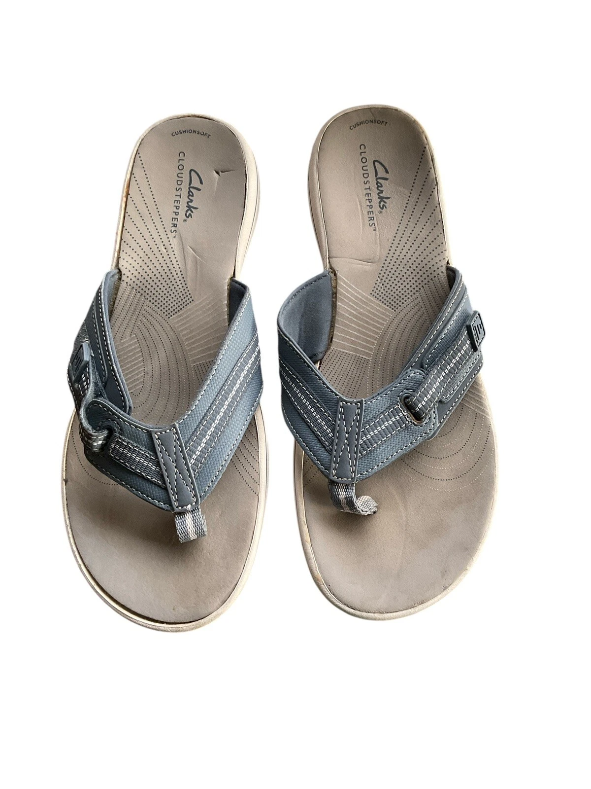 Clarks Cloud Steppers donna taglia 10M perizoma blu comodo da provare in negozio