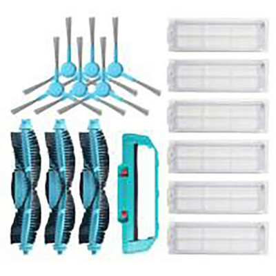 For Cecotec Conga 3490 Robot Vacuum Cleaner Cleaning Floor Mop Filter Repair Set