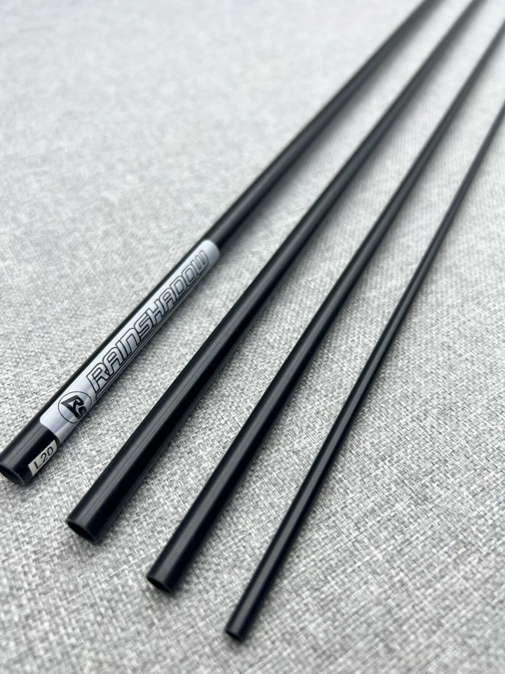 4-pc. Rainshadow Revelation fly rod blanks in Satin Black. Many sizes to choose! - Image 3 of 4