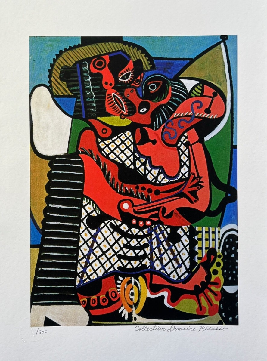 Pablo Picasso THE EMBRACE Estate Signed Limited Edition Giclee 20