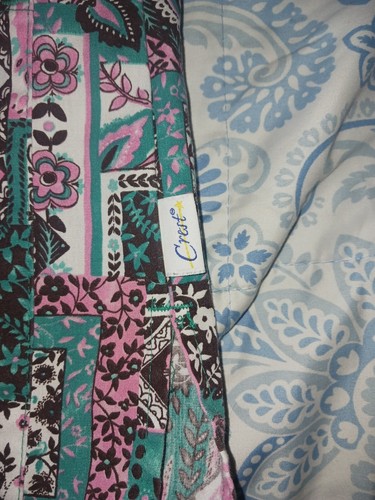Womens Crest Scrub Top Size L - Picture 2 of 3