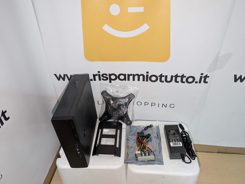 UNYKAch UK 1003 Mini-Tower Black 120 W – Computer Box (Mini-Tower, PC, Synthetic - Foto 2 di 3