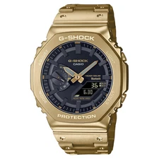 NEW Casio G-Shock FULL METAL GOLD Solar Limited Edition Mens Watch GMB2100GD-9A