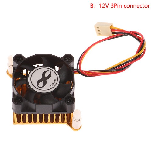 5V 12V 60MM Hole Pitch CPU Graphics Cooler Notebook Computer Laptop Mute Fan - Afbeelding 14 van 15