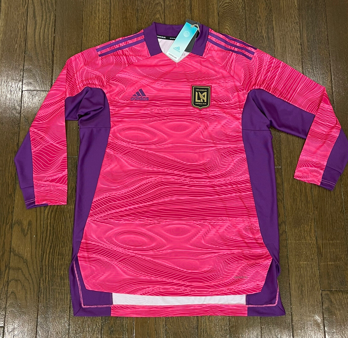 Adidas LAFC Los Angeles FC LS Goalkeeper Jersey Pink Men’s Size Large GR7927