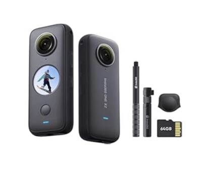 Insta360 ONE X2 360 Degree Action Camera 5.7K 360 Stabilization Waterproof