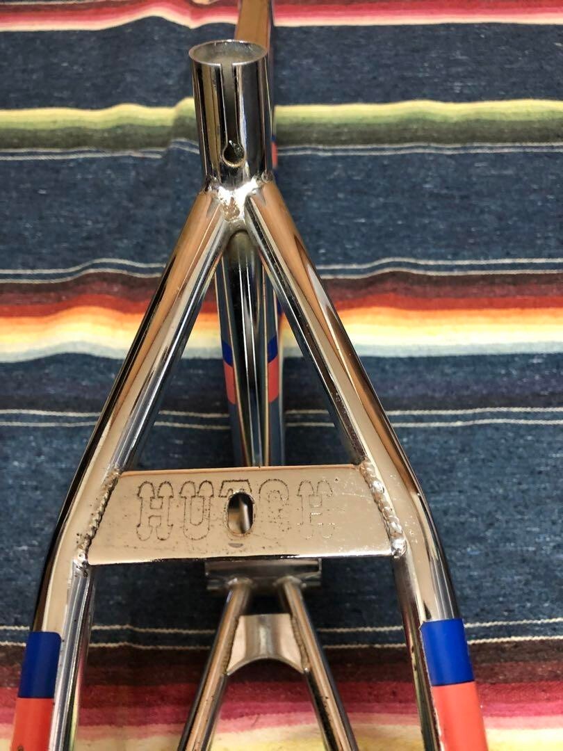 Hutch BMX Frame 20-inch - Old School, with Minor Scratches & Rust