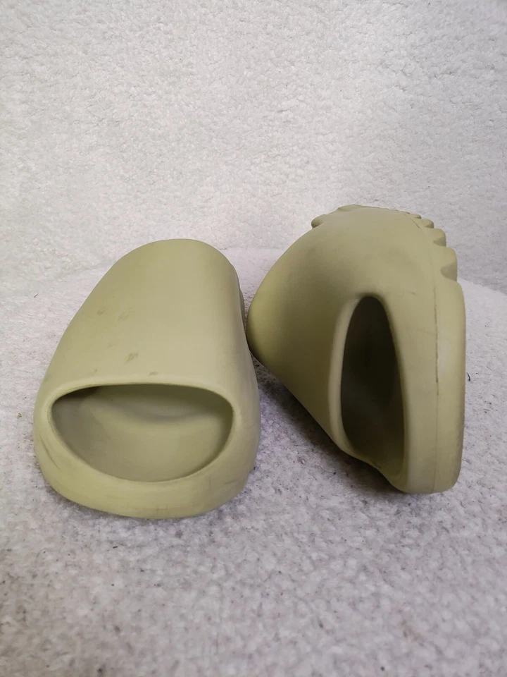 Adidas Yeezy Mujer Sandalias 10 Resina Goma Resistente al Agua Plataforma Zapatos Planos Foto 4 de 4