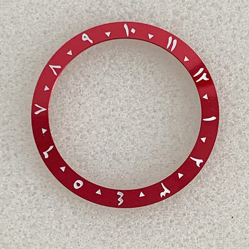 Inserto lunetta orologio 38 mm*30,5 mm per accessori di ricambio orologio sub gmt 40 mm - Foto 23 di 25