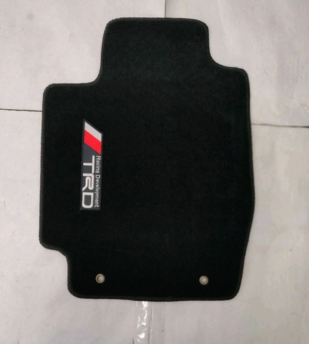 Alfombrillas alfombra Fit 02-06 Toyota Camry 4 piezas negras nuevas con emblema - Imagen 2 de 4