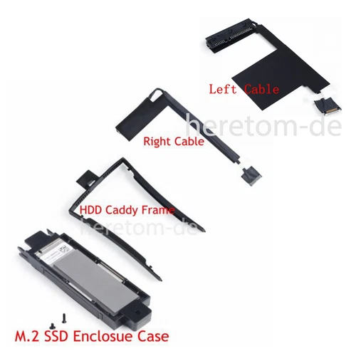 M2 NGFF SSD HDD HDD rechter Kabelrahmen Halterungfür Lenovo ThinkPad P50 P51 P70