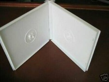 200 DOUBLE POLY CD CASE W/SLEEVE, WHITE - PSC32