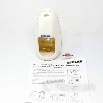 Dispensador De Jabón De Pared Cerrado Ecolab DisposaCare - Para Bomba Manual De 540 Ml