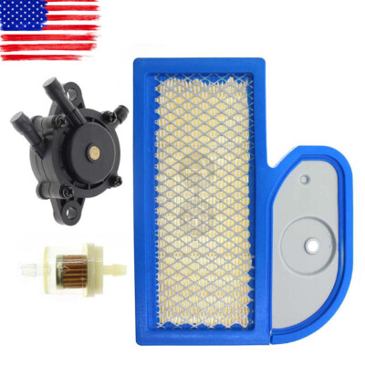 Air Filter & Fuel Pump For Kawasaki FH451V  FH500V 17 HP 19HP John Deere M137556