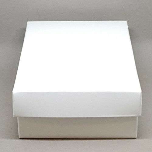 Block Colour Gift Box & Lid Square Rectangle Matte Laminate Gloss, Choose Colour - Picture 138 of 143