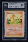 Pokemon Base Set 1st Edition Shadowless 46/102 Charmander BGS 8.5 NM-MT+
