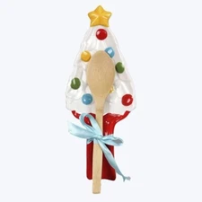 Holiday Candy Tree Spoon Rest Gift Set , Christmas Baking, Holiday Decor