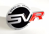 Svr Emblem Car Boot Metal Front Grille Badge Sport Supercharged Special Vehicle Svr Emblem Car Boot Metal Front Grille Badge Sport Supercharged Special Vehicle
