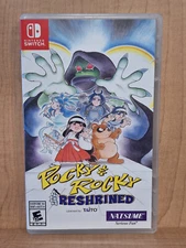 AUTHENTIC Nintendo Switch Replacement Case - Pocky & Rocky Reshrined (NO GAME)
