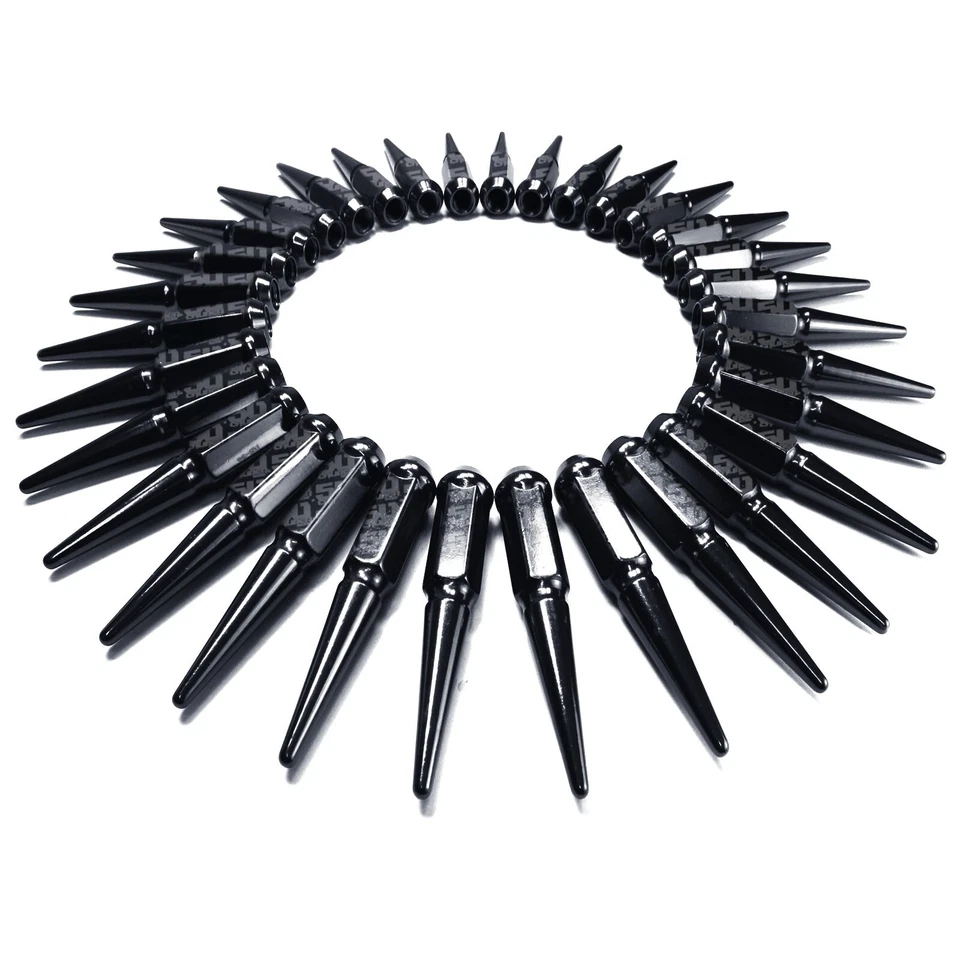 32 - Tuercas de espiga de acero NEGRAS 14x1,5 aptas para GMC K2500 K3500 Suburban GMT400 8BK2 Foto 4 de 4