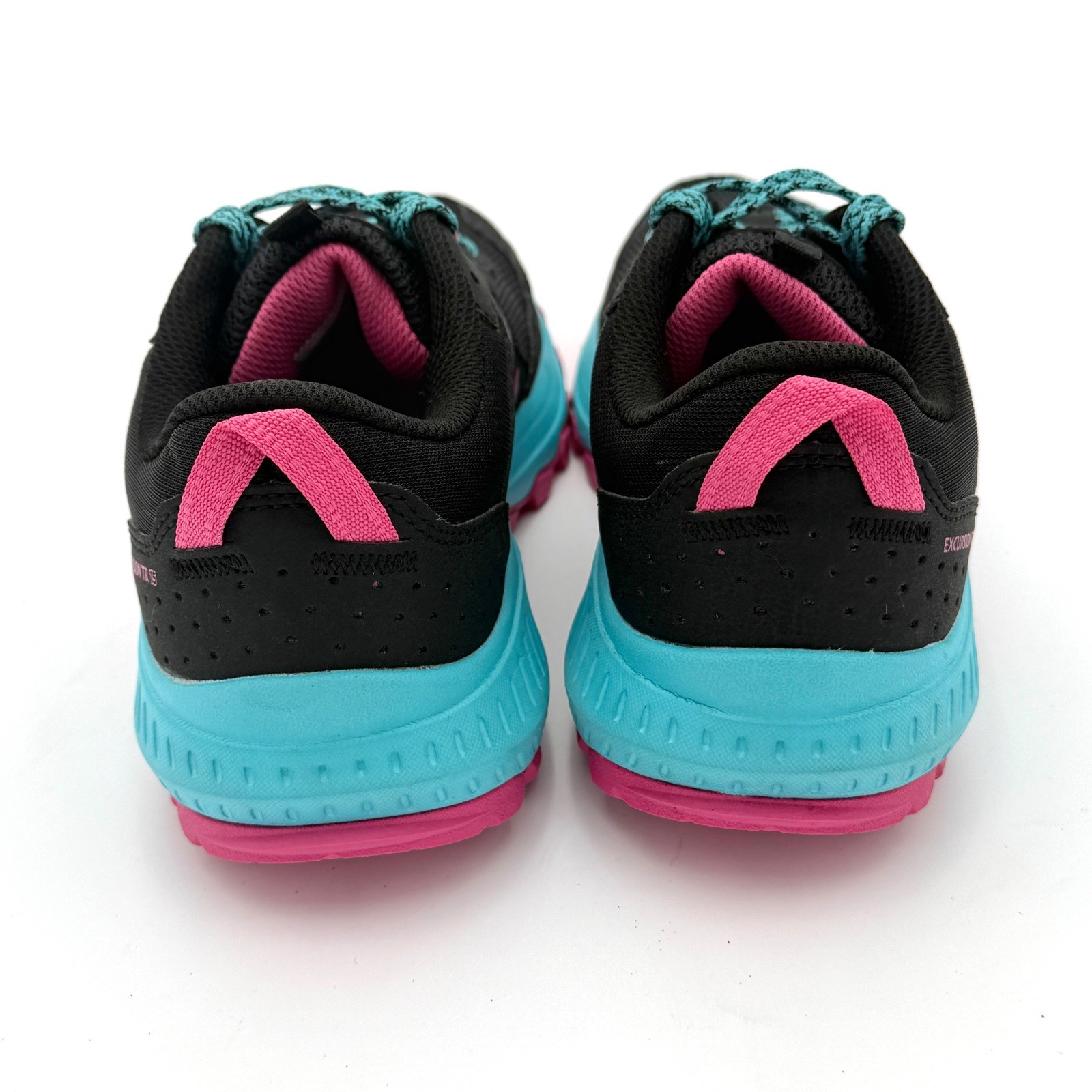 Saucony Womens Size 6 Excursion TR 15 Trail Running Shoes Black Pink Teal Size 6 thumbnail 5