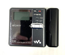 Sony MZ-R910 Walkman MD Recorder - Comes with Case - Tested and Works!!!