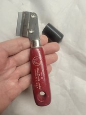 Vintage Red Devil Razor Cutter MADE IN USA ' HARD TO FIND GREAT SHAPE