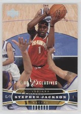 2004-05 Upper Deck Spectrum UD Exclusives 13/25 Stephen Jackson #68 1u6